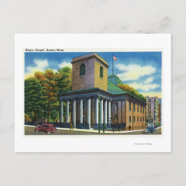 Cartão Postal Visão Exterior da Capela do Rei (Frente)