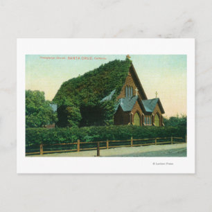 Cartão Postal Visão Exterior da Igreja Presbiteriana