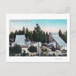 Cartão Postal Visão Exterior da Minas da Pensilvânia