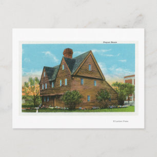 Cartão Postal Visão Exterior da Pequot House