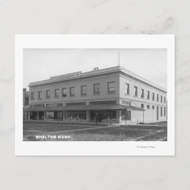 Cartão Postal Visão Exterior do Bldg de Lumbermens (Frente)