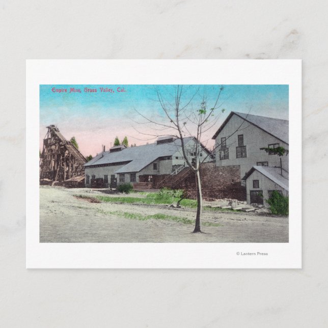 Cartão Postal Visão Exterior do Império Mina (Frente)