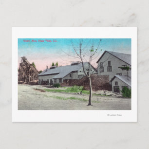 Cartão Postal Visão Exterior do Império Mina