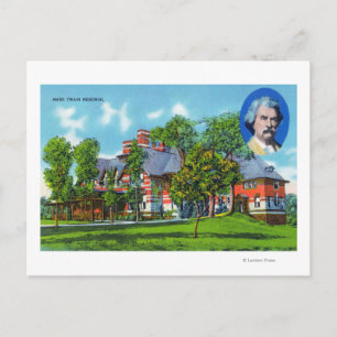 Cartão Postal Visão Exterior do Memorial Mark Twain