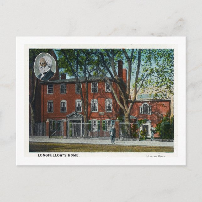 Cartão Postal Visão Exterior do Memorial Swett Art (Frente)