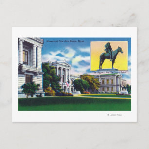 Cartão Postal Visão Exterior do Museu de Belas Artes