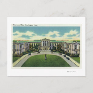 Cartão Postal Visão Exterior do Museu de Belas Artes # 2