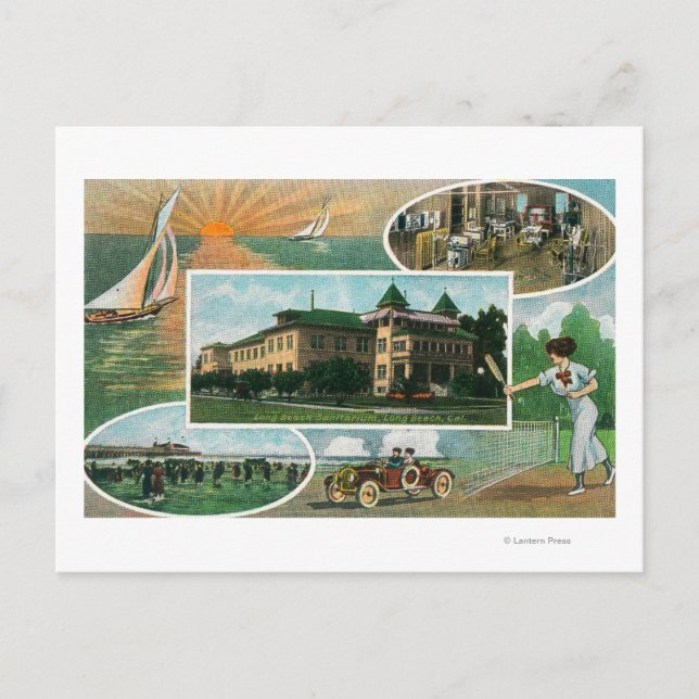 Cartão Postal Visão Exterior do Sanitário e Vistas Cênicas (Frente)