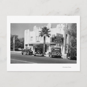 Cartão Postal Visão Exterior do Teatro Fontana