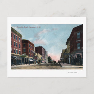 Cartão Postal Visão Geral da Rua Granville