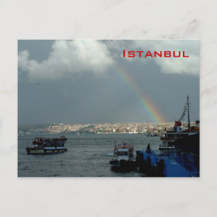 Cartão Postal Visão Geral de Istambul