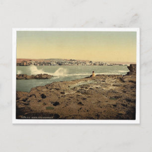 Cartão Postal Visão geral, Sidon, Terra Santa, (ou seja, Líbano)