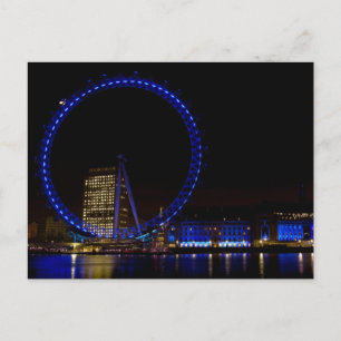 Cartão Postal Visão noturna de Londres