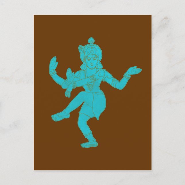 Cartão Postal Vishnu (Frente)