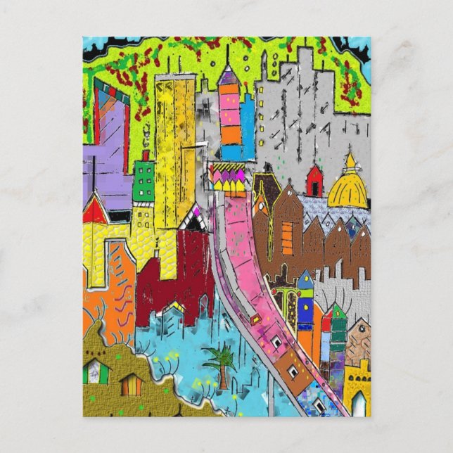 Cartão Postal Vision Medellin Colombia (Frente)