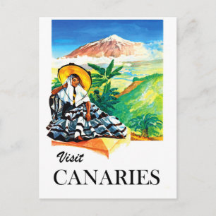 Cartão Postal Visitar Canárias