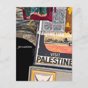 Cartão Postal Visitar Palestina