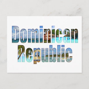 Cartão Postal Visitas turísticas da República Dominicana em le