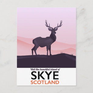 Cartão Postal Visite a Bela Ilha de Skye
