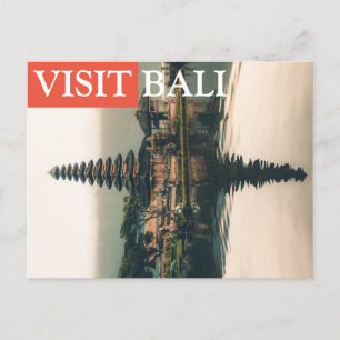 Cartão Postal Visite Bali