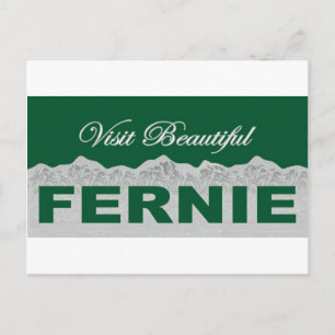Cartão Postal Visite BeauLinda Fernie