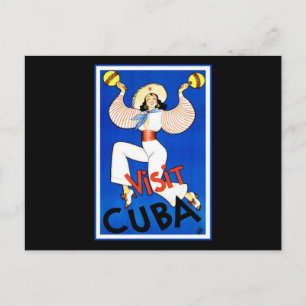 Cartão Postal Visite Cuba