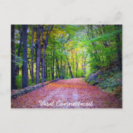 Cartão Postal Visite o Cartão-postal do Connecticut