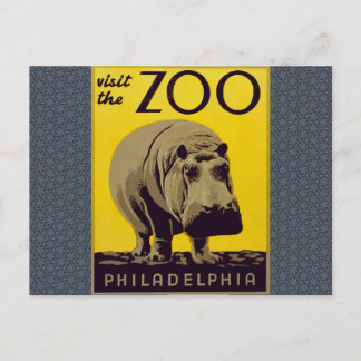 Cartão Postal Visite O Zoológico!