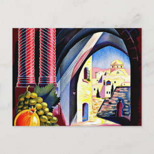 Cartão Postal Visite Palestina A Terra da Bíblia