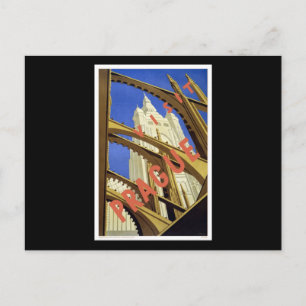 Cartão Postal Visite Praga