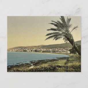 Cartão Postal Vista a partir do pé próximo do Monte Carmel, Chai