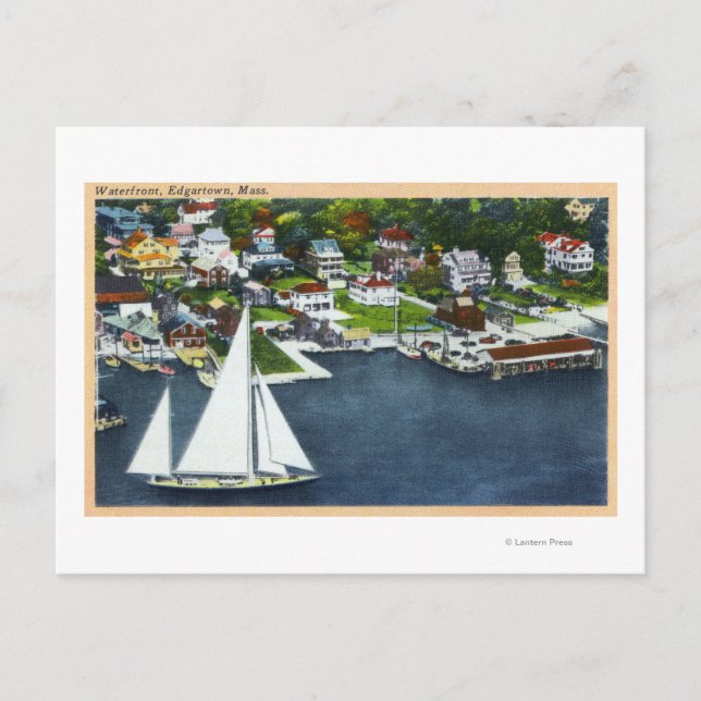 Cartão Postal Vista Aérea da Orla 2 (Frente)