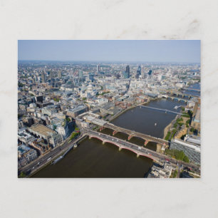 Cartão Postal Vista Aérea de Londres