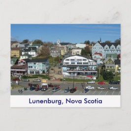 Cartão Postal Vista aérea de Lunenburg, Nova Escócia