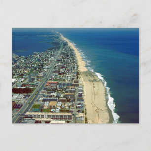 Cartão Postal Vista aérea de Ocean City em Maryland