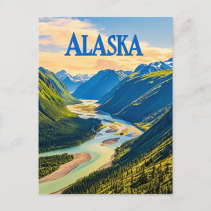 Cartão Postal vista alaska