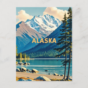 Cartão Postal vista alaska