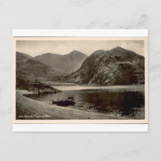Cartão Postal Vista Antiga do Lago Crummock Water Solitude