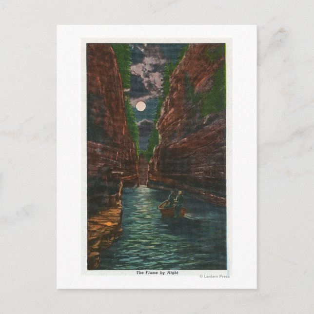 Cartão Postal Vista ao Luar do Flume (Frente)