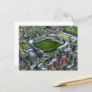 Cartão Postal Vista Artística do Lord’s Cricket Ground, Londres