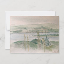 Vista através do rio