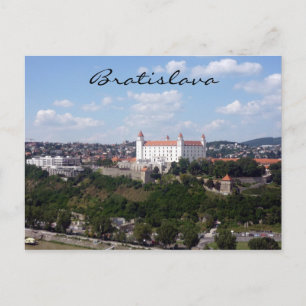Cartão Postal vista Castle bratislava