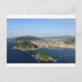 Cartão Postal Vista cética de San Sebastian