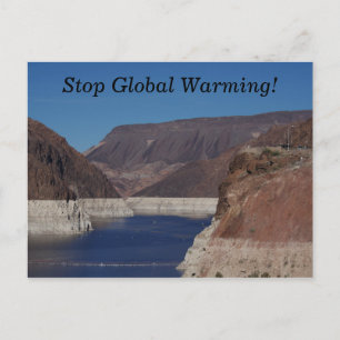 Cartão Postal Vista da barragem Hoover 2016.