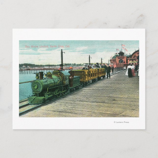 Cartão Postal Vista da Bay Shore UnlimitedSanta Cruz, CA (Frente)