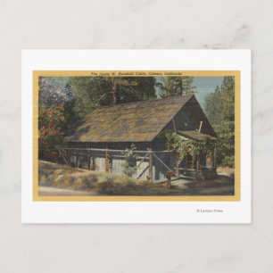 Cartão Postal Vista da Cabana de James W. Marshall