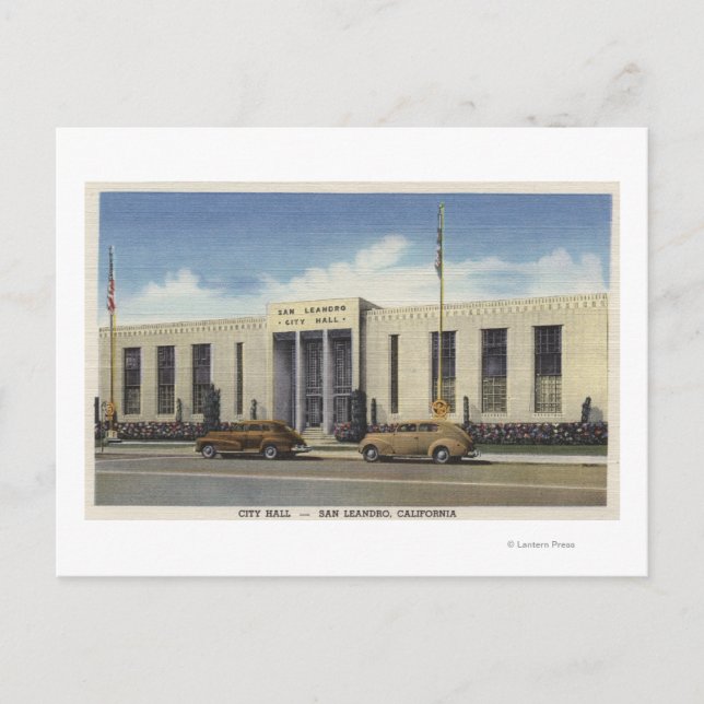 Cartão Postal Vista da Câmara Municipal (Frente)