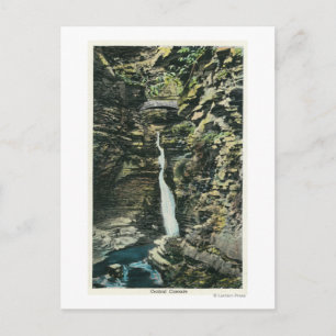 Cartão Postal Vista da Cascata Central