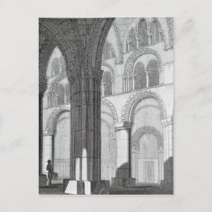 Cartão Postal Vista da Catedral de Durham