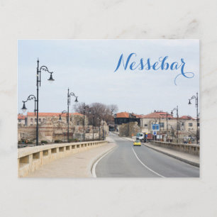 Cartão Postal Vista da Cidade Antiga de Nesebur